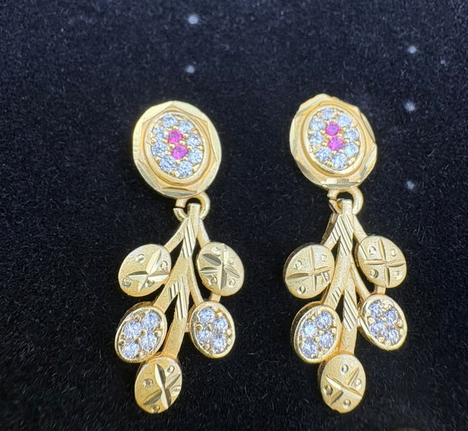 Gold plated Necklace set - Image 2