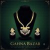 Radiant Fan Necklace Set
